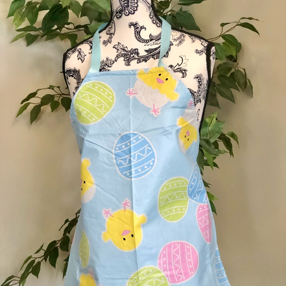 Easter Chicks apron for kids.  Made in Canada